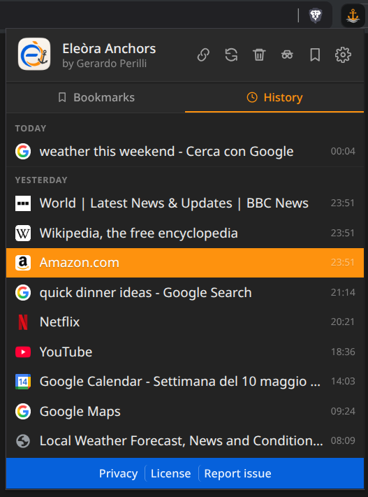 Dark mode